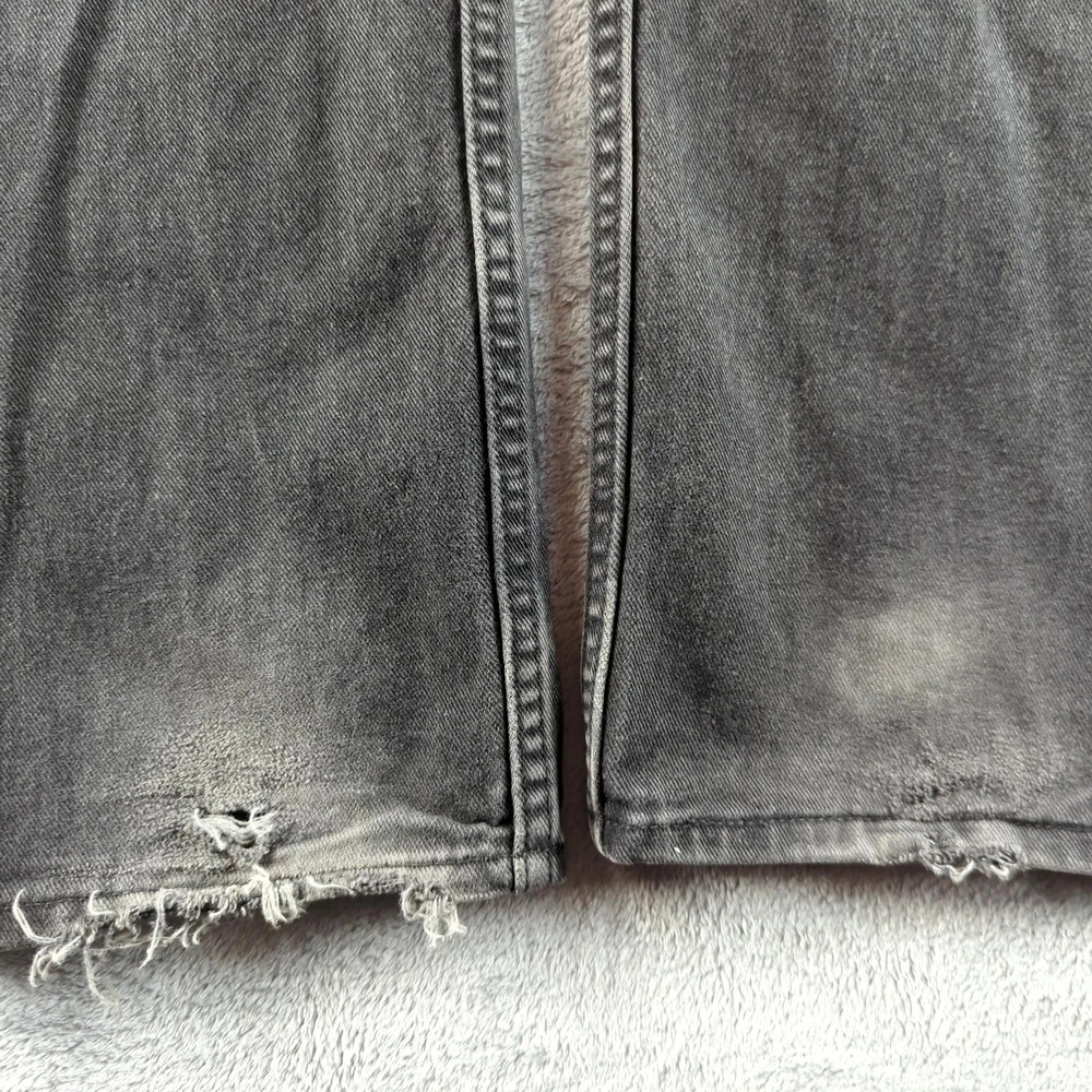 Vintage Levis Jeans 36x30 Black 516 Slim Straight Denim Wallet Fade Grunge Y2K - Picture 12 of 15